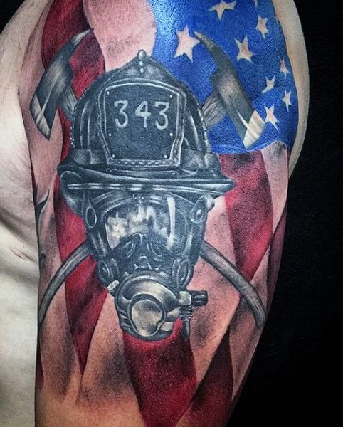 tatouage pompier 19