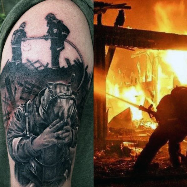 tatouage pompier 39