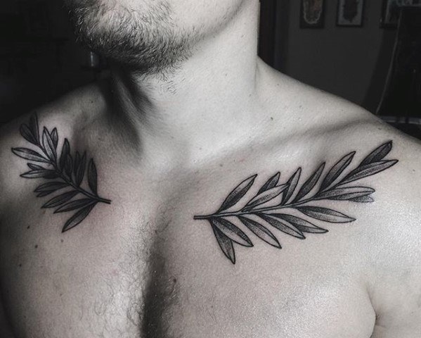 tatouage olivier arbre 47