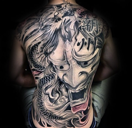 tatouage demon japonais oni 11