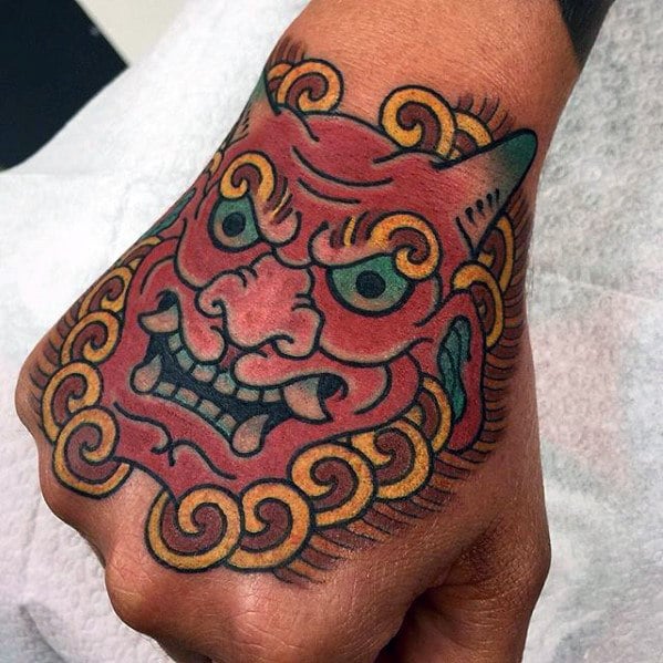 tatouage demon japonais oni 39