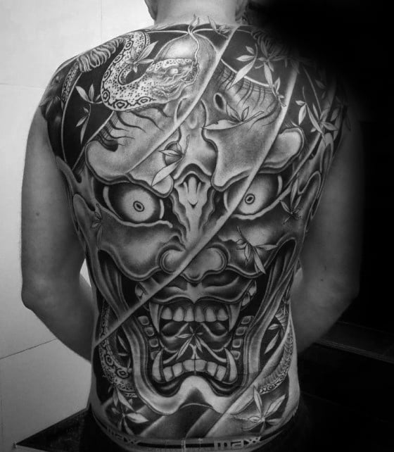 tatouage demon japonais oni 43