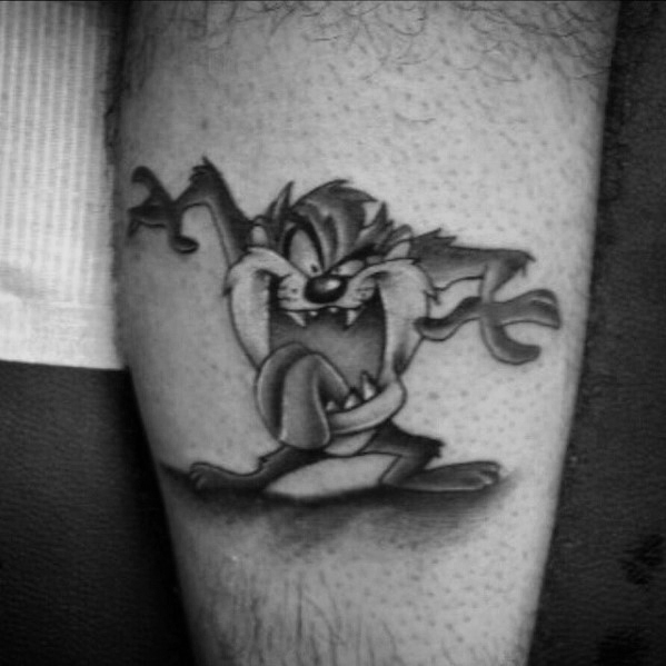 tatouage diable tasmanie taz 17