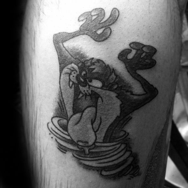 tatouage diable tasmanie taz 69