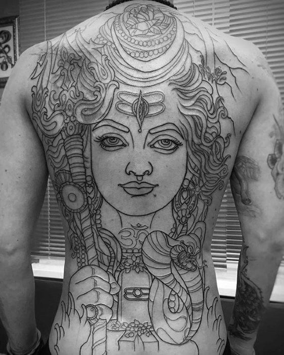 tatouage dieu shiva 13