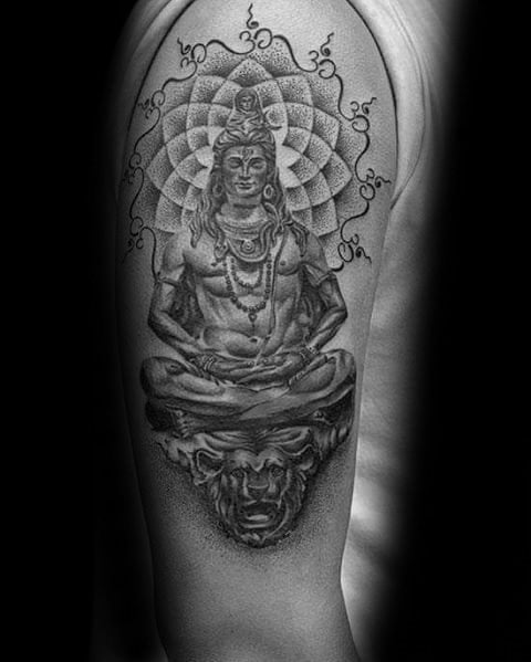 tatouage dieu shiva 31