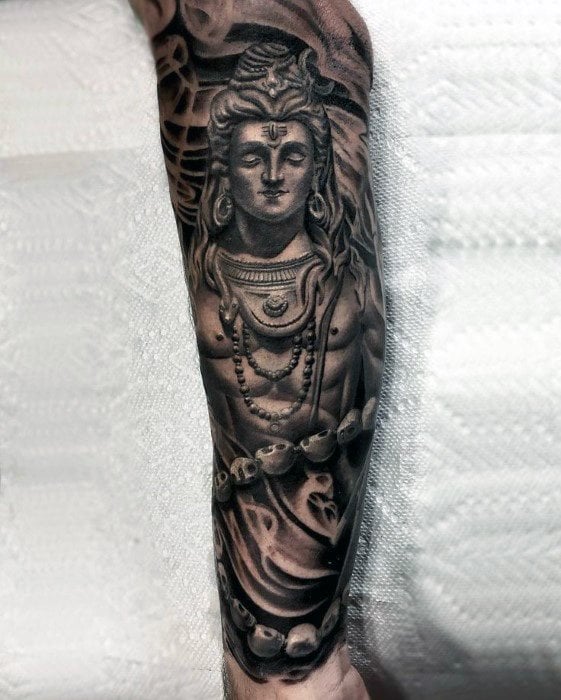 tatouage dieu shiva 33
