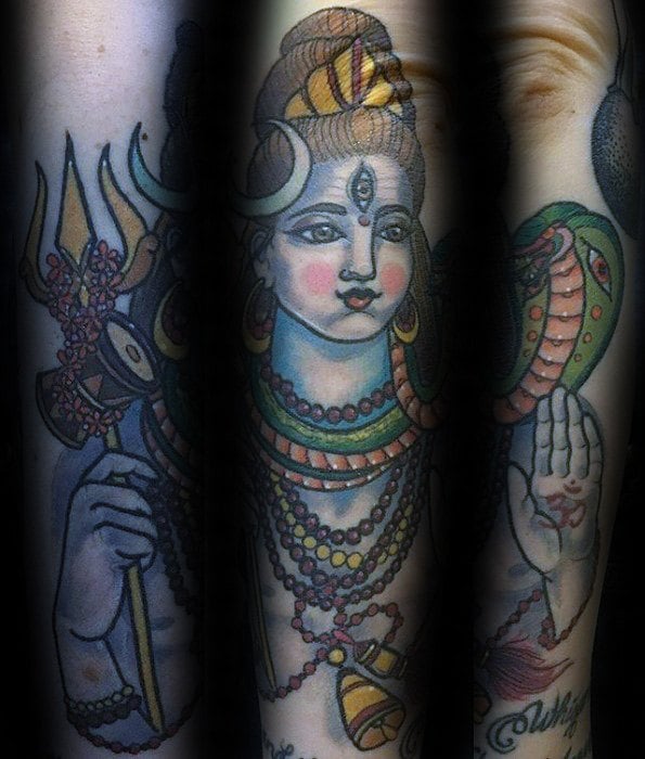tatouage dieu shiva 87