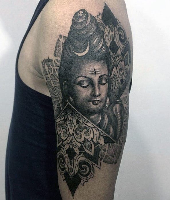 tatouage dieu shiva 89
