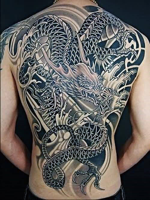 tatouage dragon chinois 55