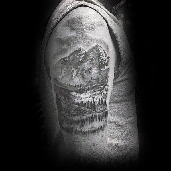 tatouage paysage 39