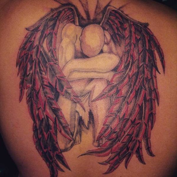 angel tattoo 128