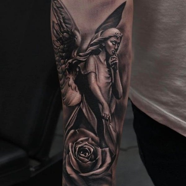 angel tattoo 131