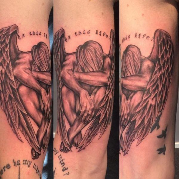 angel tattoo 132
