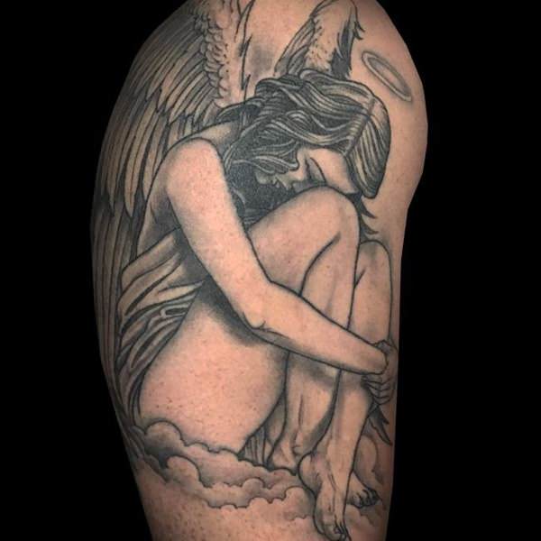 angel tattoo 141