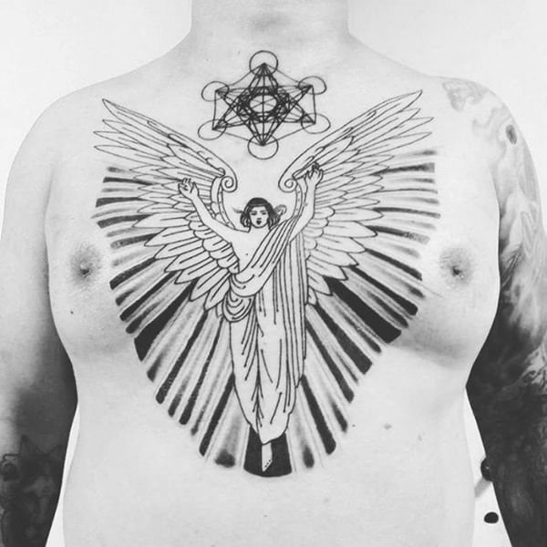 angel tattoo 158