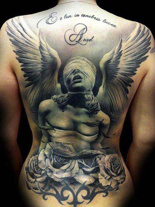 angel tattoo 164