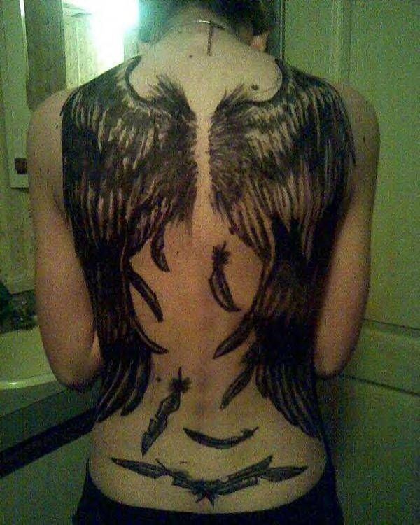 angel tattoo 185