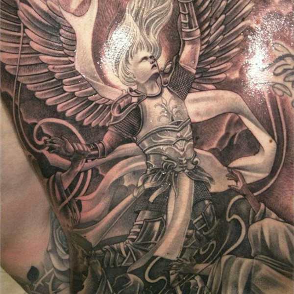 angel tattoo 213