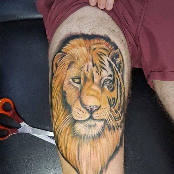 lion tattoo 180