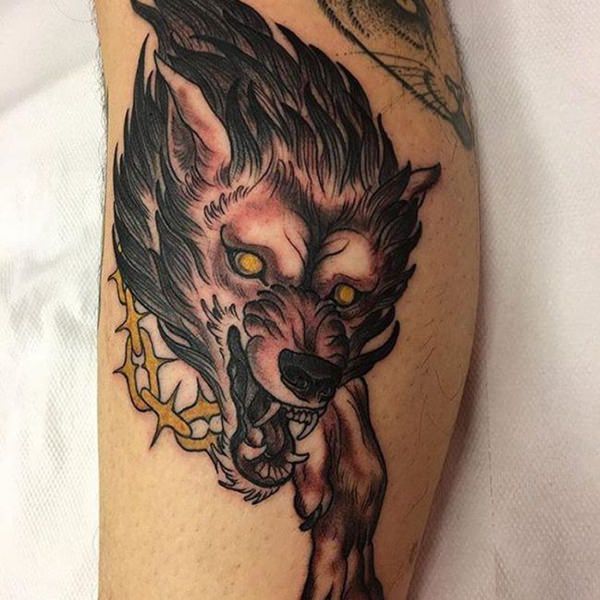 wolf tattoo 134