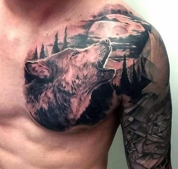 wolf tattoo 159