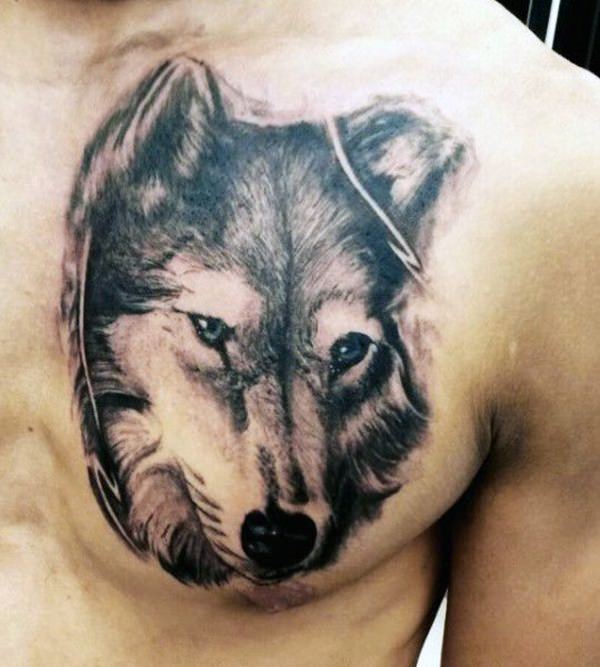 wolf tattoo 166