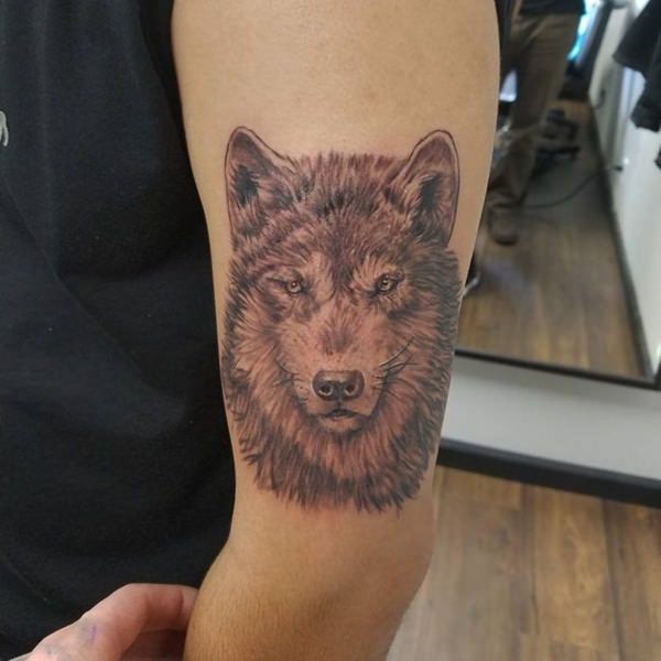 wolf tattoo 170