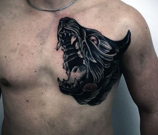 wolf tattoo 174