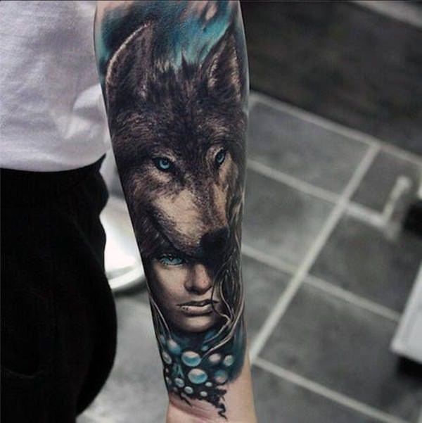 wolf tattoo 175