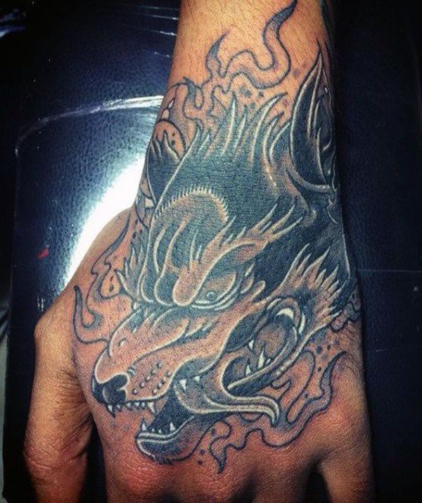 wolf tattoo 182