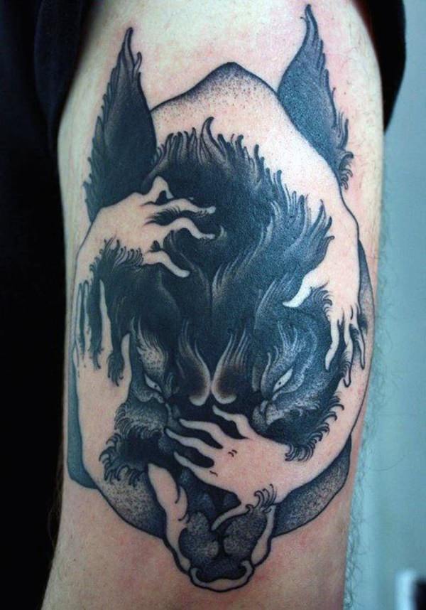 wolf tattoo 187