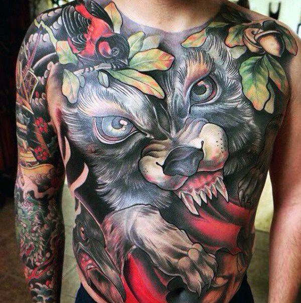 wolf tattoo 191