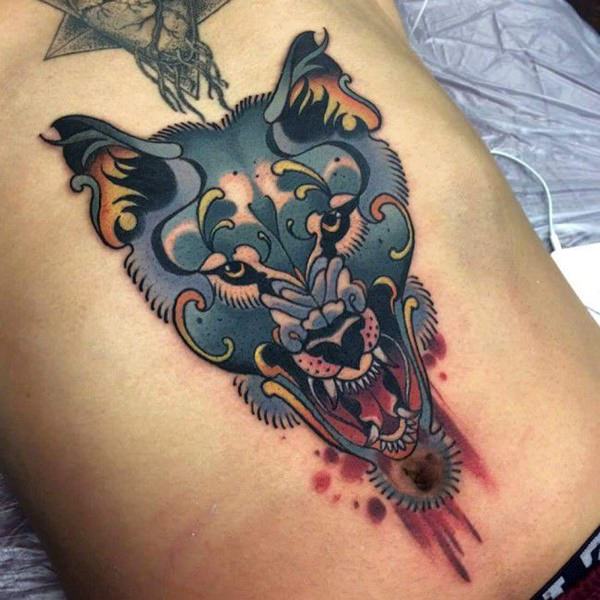 wolf tattoo 205