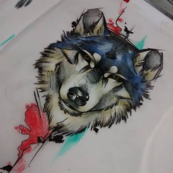 wolf tattoo 214