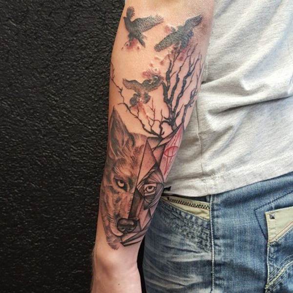 wolf tattoo 218