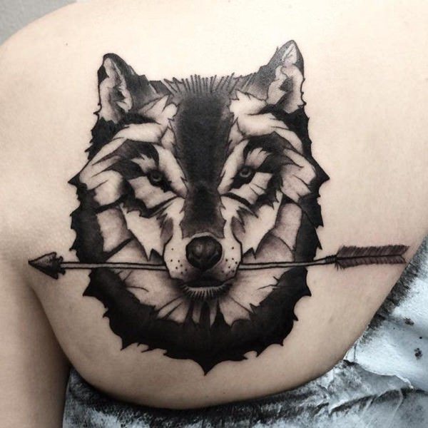 wolf tattoo 220
