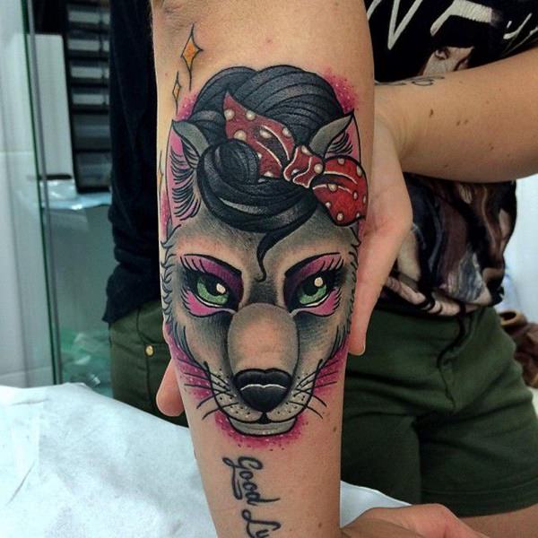 wolf tattoo 221