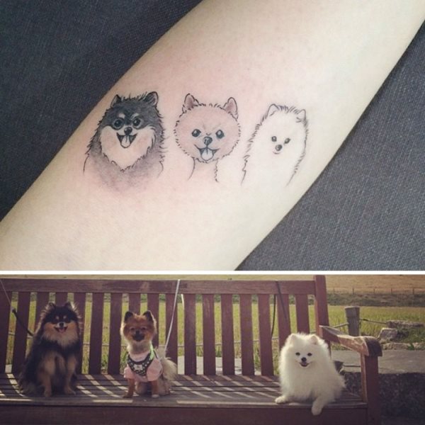 95 Τατουάζ με σκύλους για να τιμήσετε τον καλύτερο σας φίλο