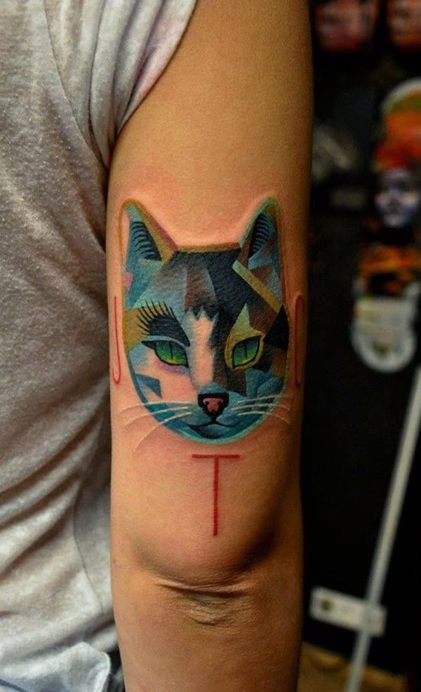 tattoo cat 13