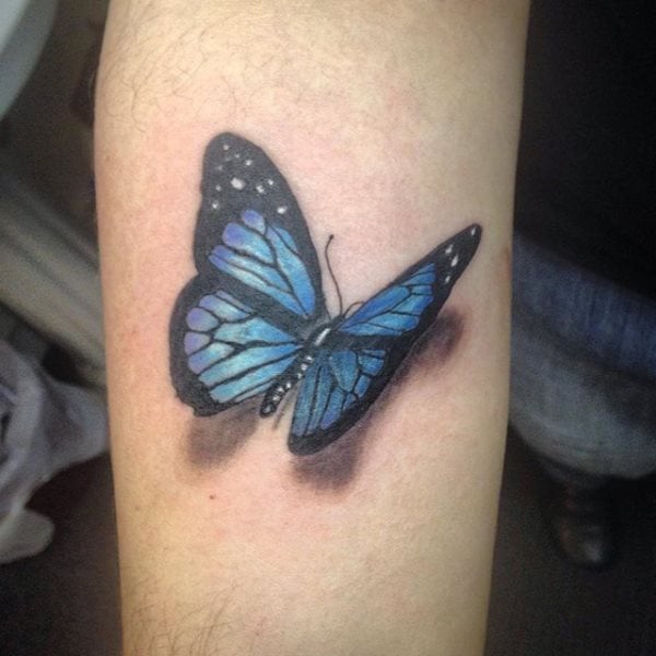 90 τέλεια τατουάζ με πεταλούδες: σχέδια και σημασία