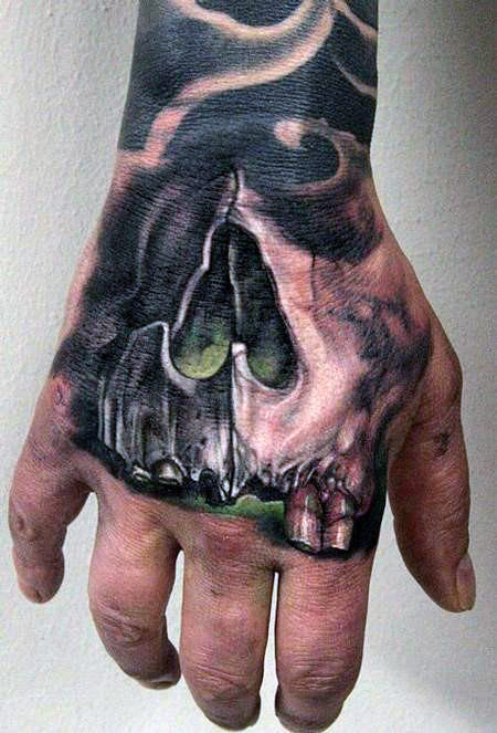 hand tattoo 165