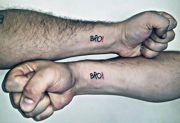 siblings brothers tattoo 111