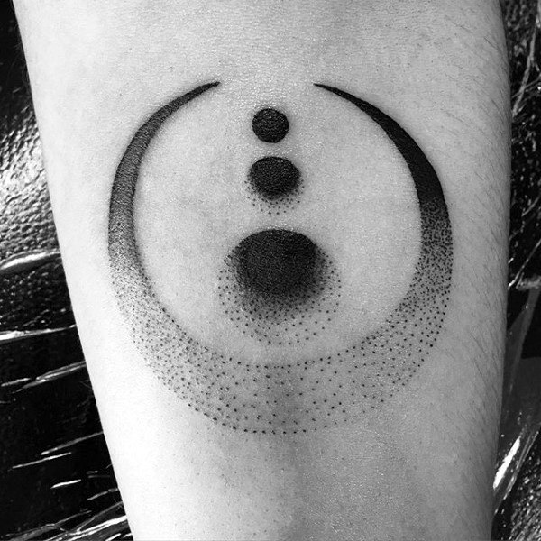 moon phases tattoo 131