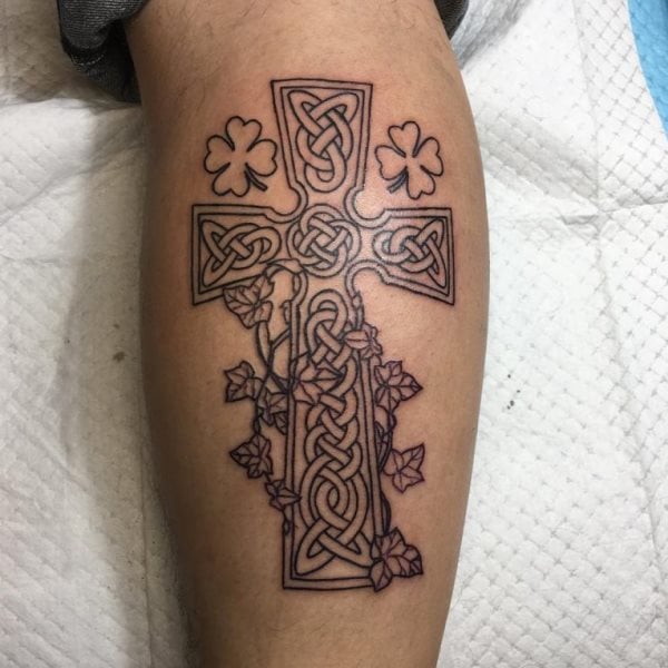 cross tattoo 110