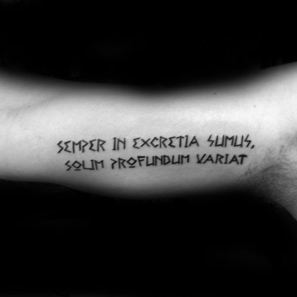 latin quote tattoo 62
