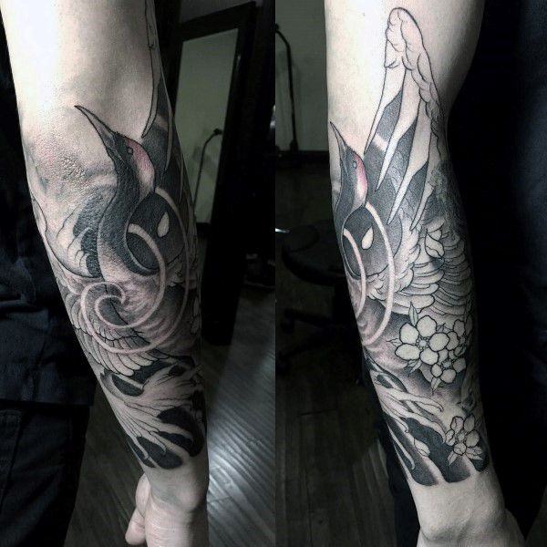tatuaggio fiori di ciliegio 185