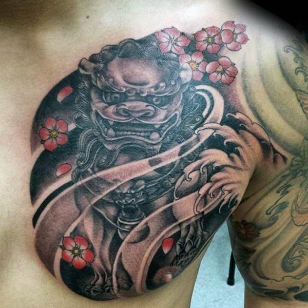 tatuaggio fiori di ciliegio 209