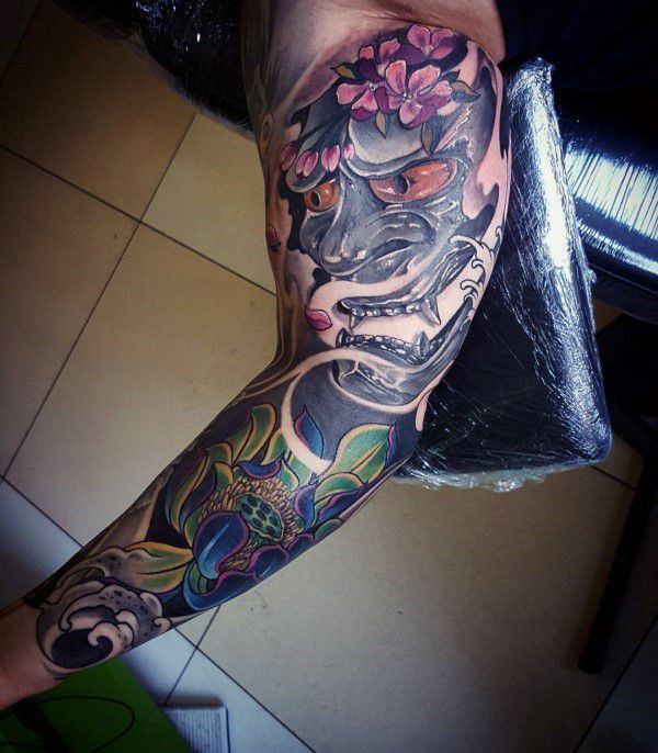 tatuaggio fiori di ciliegio 231