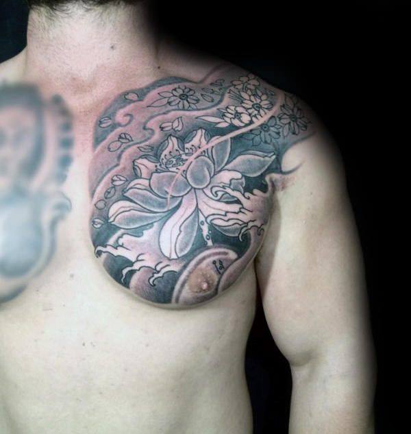 tatuaggio fiori di ciliegio 252